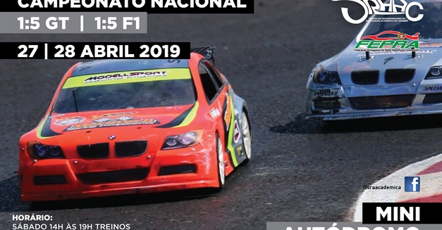 2ª PROVA DO CAMPEONATO NACIONAL 1/5 PISTA E F1